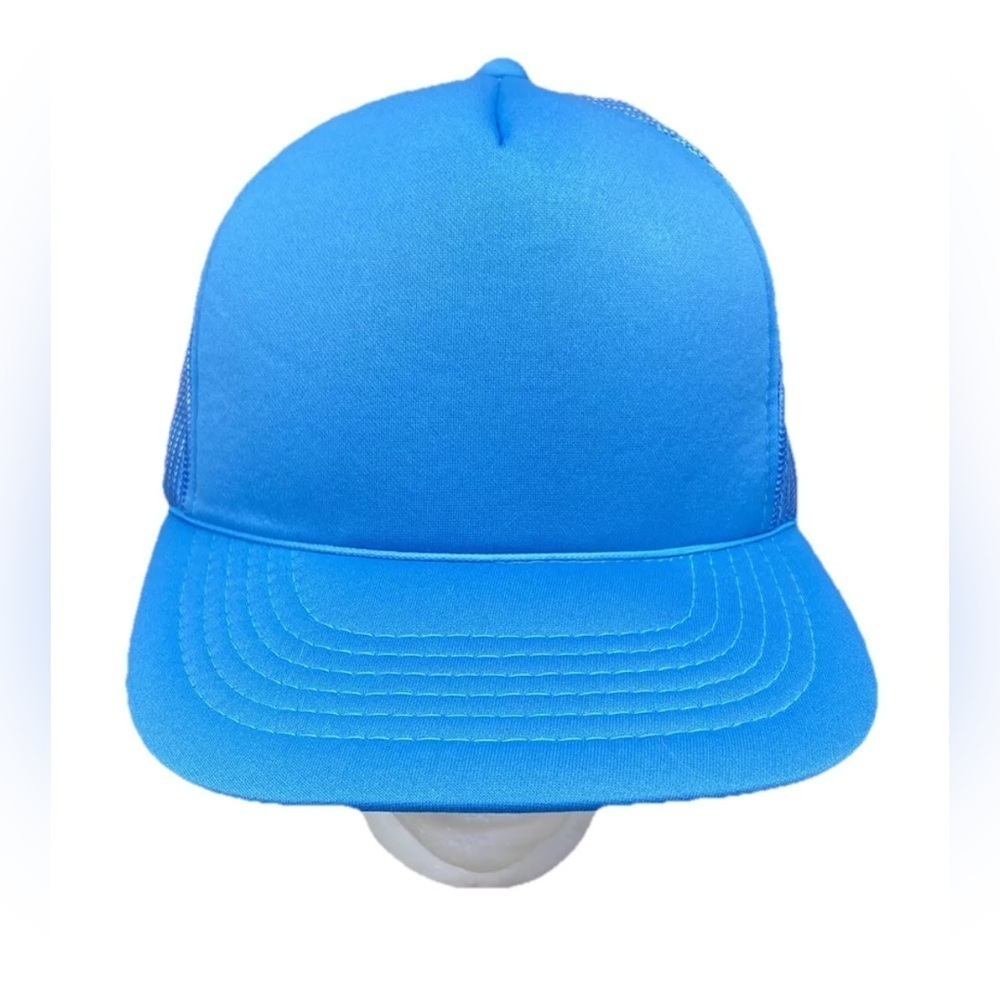Vintage Youngan Blank SnapBack Foam Front Mesh Back Trucker Hat Cap NOS NEW